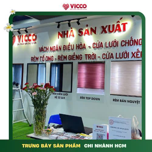  - Rèm Tổ Ong Vicco - Công Ty Cổ Phần Sản Xuất Thương Mại K-DECOR